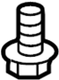 View Bolt. Mount. Suspension. Crossmember. (Front, Upper, Lower) Full-Sized Product Image