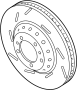 View Disc Brake Rotor Full-Sized Product Image