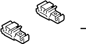 Image of CLIP. Retainer. image for your 2007 Porsche 911