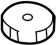 View Brake Master Cylinder Reservoir Cap Full-Sized Product Image