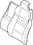 Image of Seat Back Cushion Cover image for your Porsche