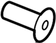 View Screw. Trim. Pillar. Panel. Door. (Front, Rear, Upper) Full-Sized Product Image