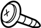 View Screw. (Upper, Lower) Full-Sized Product Image