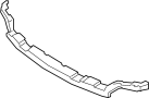 Image of Bumper Impact Absorber image for your 2019 Porsche 718 Boxster 2.5L M/T GTS Convertible 