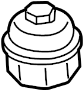 View Engine Oil Filter Housing Cover Full-Sized Product Image