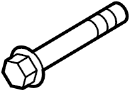 View Control module bolt. Multiple - tooth screw.  Full-Sized Product Image