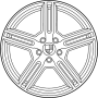 Image of Wheel image for your 2009 Porsche 911  Carrera 4S Convertible 