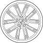 Image of Wheel image for your 2022 Porsche Panamera  4 Hatchback 