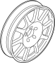 View Wheel. Spare. Tire. Emergency. Rim.  Full-Sized Product Image