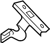 Image of Instrument Panel Air Bag Bracket image for your 2012 Porsche Cayenne   