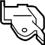 Image of Accelerometer bracket. Support. (Front) image for your 2023 Porsche 718 Boxster
