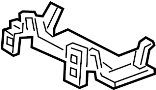 View Power Seat Control Module Bracket Full-Sized Product Image