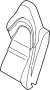 View Seat Back Cushion Cover Full-Sized Product Image 1 of 1