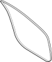 Image of Door Seal (Front, Lower) image for your 2019 Porsche Panamera  4 Executive Hatchback 