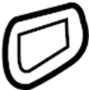 Image of Exterior Door Handle Gasket image for your 2012 Porsche Boxster   