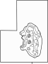View Disc Brake Caliper Full-Sized Product Image 1 of 3