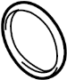 Image of RING. DIFFERENTIAL.  A seal that prevents oil. image for your 2018 Porsche Panamera 4 E-Hybrid Executive Hatchback
