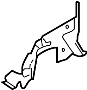 Image of Frame Stiffener Bracket (Rear) image for your 2019 Porsche Panamera  Turbo Executive Hatchback 