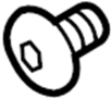 View Screw. Support. Bolt. (Upper, Lower) Full-Sized Product Image
