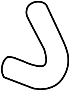 Image of Engine Coolant Hose (Lower) image for your 2012 Porsche 911 3.8L 6 cylinder A/T AWD Carrera 4S Coupe 