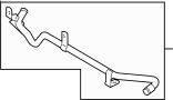 Image of Engine Coolant Pipe image for your 1995 Porsche