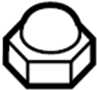 View Curtain Air Bag Nut Full-Sized Product Image
