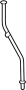 View Engine Oil Dipstick Tube Full-Sized Product Image 1 of 2