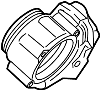 Image of Fuel Injection Throttle Body image for your Porsche