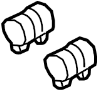 View Clamp. Exhaust. Muffler. Pipe. (Front) Full-Sized Product Image