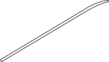 View Rocker Panel Molding Trim Insert Full-Sized Product Image 1 of 3