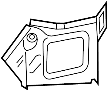 View Corner panel Prime c. Tail lamp pocket section. (Lower) Full-Sized Product Image 1 of 4