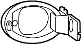 View Fuel Filler Housing Full-Sized Product Image 1 of 2