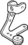 View Air Suspension Compressor Bracket Full-Sized Product Image 1 of 3