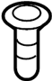 View Screw. Trim. Panel. Quarter. (Upper, Lower) Full-Sized Product Image 1 of 9