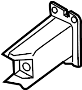 View Bumper Impact Bar Bracket (Front, Rear) Full-Sized Product Image