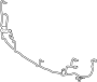 95B971095BH Park Assist Camera Wiring Harness (Front)