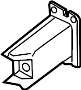 View Bumper Impact Bar Bracket (Front, Rear) Full-Sized Product Image 1 of 5