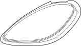View Headlight Gasket Full-Sized Product Image 1 of 3