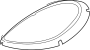Image of Headlight Seal image for your 2014 Porsche Boxster   