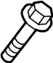 View Intercooler Pipe Bolt Full-Sized Product Image 1 of 5