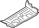 Image of Fender Rail Mount Plate (Front, Rear, Lower) image for your 2016 Porsche Macan   
