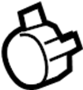 View Clamp. Hose. (Upper) Full-Sized Product Image 1 of 4