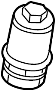 Image of Engine Oil Filter Housing Cover image for your 2009 Porsche Cayenne   