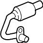 View Turbocharger Coolant Line Full-Sized Product Image