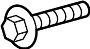 Engine Harmonic Balancer Bolt