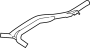 Image of Exhaust Crossover Pipe. Intermed Pipe.  Exhaust Crossover Pipe. image for your 2018 Porsche