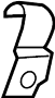 View Brake Hydraulic Line Bracket (Rear, Upper) Full-Sized Product Image 1 of 10