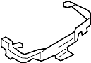 Image of Instrument Panel Air Bag Bracket image for your 2012 Porsche Cayenne   