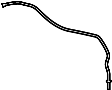 Image of Sunroof Drain Hose (Rear) image for your 2015 Porsche Macan   