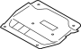 Image of Floor Pan Splash Shield image for your 2020 Porsche 718 Cayman  Base Hatchback 